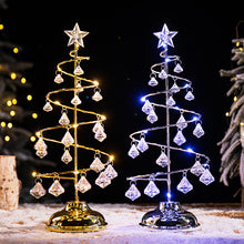 Laden Sie das Bild in den Galerie-Viewer, Weihnachten LED Kristall Tischlampe