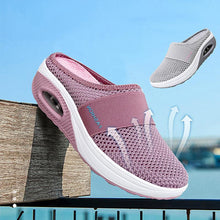 Laden Sie das Bild in den Galerie-Viewer, Flache Sandalen Aus Netz Für Damen