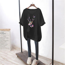 Laden Sie das Bild in den Galerie-Viewer, Übergroßes Kurzarm-T-Shirt