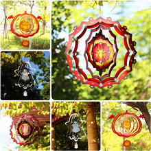 Laden Sie das Bild in den Galerie-Viewer, Halloween Thema 3D Windspiele drehbare Ornamente