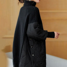 Laden Sie das Bild in den Galerie-Viewer, Patchwork schicker Strickpullover