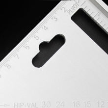 Laden Sie das Bild in den Galerie-Viewer, Dreieckiges und quadratisches Lineal aus Aluminiumlegierung