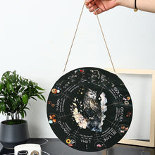 Laden Sie das Bild in den Galerie-Viewer, Hölzerne festliche Kalender-Türschild-Dekoration