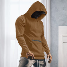 Laden Sie das Bild in den Galerie-Viewer, Einfarbiger Langarm-Hoodie