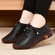 Laden Sie das Bild in den Galerie-Viewer, Handgefertigte Damen Weiche Sohle Bequeme Freizeitschuhe