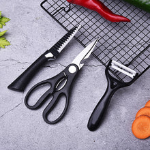 Laden Sie das Bild in den Galerie-Viewer, 6-teiliges Küchenmesser Set