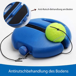 Einzelner Tennistrainer+Tragbarer Golfballpflücker+Tragbare Angelrute feste Kugel
