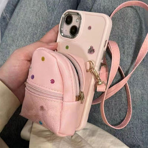 Handtasche-Telefonhülle mit Münzfach