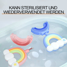 Laden Sie das Bild in den Galerie-Viewer, Weiche U-förmige Rainbow-Zahnbürste