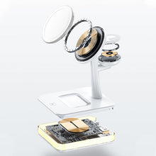 Laden Sie das Bild in den Galerie-Viewer, 3 in 1 magnetisches kabelloses Ladegerät