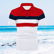 Laden Sie das Bild in den Galerie-Viewer, Poloshirt mit Revers für Herren