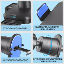 Laden Sie das Bild in den Galerie-Viewer, Kabelloser Autotelefonhalter mit Ladefunktion