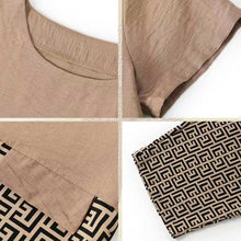 Laden Sie das Bild in den Galerie-Viewer, Stilvolles Lässiges 2-teiliges Set in Übergröße