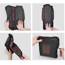 Laden Sie das Bild in den Galerie-Viewer, Wasserdichte faltbare tragbare Gepäcktasche mit großem Fassungsvermögen