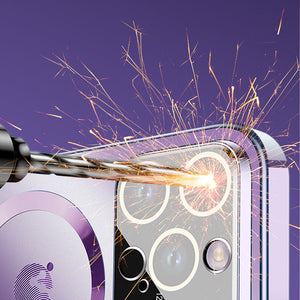 Luxuriöses mattes magnetisches AG-Handyhülle