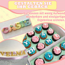 Laden Sie das Bild in den Galerie-Viewer, Zahlen Buchstaben Frühlingsschokoladendruck Formwerkzeug aus Kunststoff