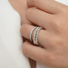 Laden Sie das Bild in den Galerie-Viewer, Damen Modischer Zirkoniumring