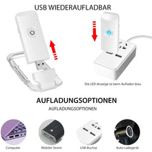 Laden Sie das Bild in den Galerie-Viewer, Wiederaufladbares LED-Licht Zum Lesen