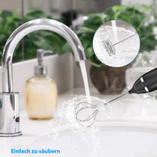 Laden Sie das Bild in den Galerie-Viewer, Handheld 2 in 1 Elektrischer Schneebesen &amp; Milchaufschäumer