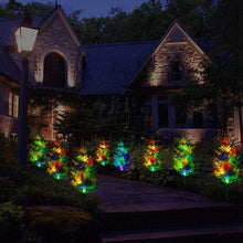 Laden Sie das Bild in den Galerie-Viewer, Solar Garten Weihnachtsbaum Licht(2 Stück)