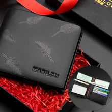 Laden Sie das Bild in den Galerie-Viewer, Herr Einfache Geldbörse aus weichem Leder