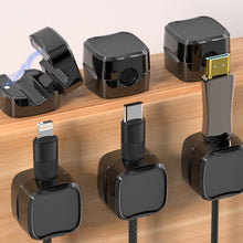 Laden Sie das Bild in den Galerie-Viewer, 6 Stk. Magnetischer Kabelspeicher-Organizer