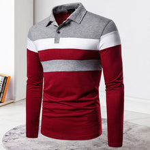 Laden Sie das Bild in den Galerie-Viewer, Kontrast-Poloshirt für Herren