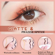 Laden Sie das Bild in den Galerie-Viewer, Wasserfester Und Schweißfester Glitzer-Eyeliner
