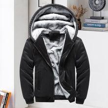 Laden Sie das Bild in den Galerie-Viewer, Kapuzenjacke aus Fleece mit Reißverschluss