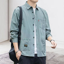 Laden Sie das Bild in den Galerie-Viewer, Neues Langarmshirt aus Baumwolle