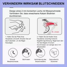 Laden Sie das Bild in den Galerie-Viewer, Nagelknipser mit rundem Loch für Haustiere