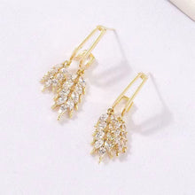 Laden Sie das Bild in den Galerie-Viewer, Glänzende Blätterohrringe