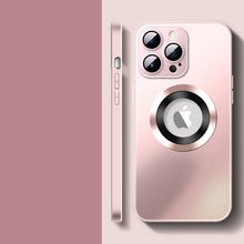 Laden Sie das Bild in den Galerie-Viewer, Magnetische iPhone-Hülle aus mattiertem Glas
