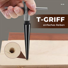 Laden Sie das Bild in den Galerie-Viewer, Konische Reibahle mit T-Griff