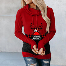 Laden Sie das Bild in den Galerie-Viewer, Weihnachten Langärmliger Kapuzenpullover