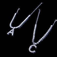 Laden Sie das Bild in den Galerie-Viewer, Damen Vollkristall Fußkettchen