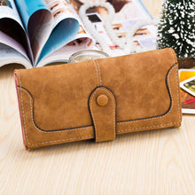 Laden Sie das Bild in den Galerie-Viewer, Damen Vintage gefrostete Brieftasche