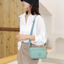 Laden Sie das Bild in den Galerie-Viewer, Damen leichte funktionelle Umhängetasche mit mehreren Taschen