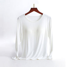 Laden Sie das Bild in den Galerie-Viewer, Damen Thermo Langarm-Shirt mit Brustpolster