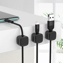 Laden Sie das Bild in den Galerie-Viewer, 6 Stk. Magnetischer Kabelspeicher-Organizer