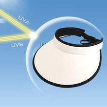 Laden Sie das Bild in den Galerie-Viewer, Faltbarer Sonnenschutz-Sonnenhut mit großer Krempe