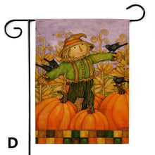 Laden Sie das Bild in den Galerie-Viewer, Halloween Kürbis Gartenflagge