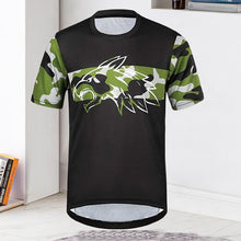 Laden Sie das Bild in den Galerie-Viewer, Cooles Radsport T-Shirt mit Wolfgrafik