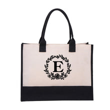Laden Sie das Bild in den Galerie-Viewer, Leinwand Alphabet Tasche