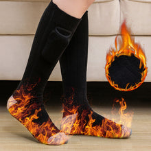 Laden Sie das Bild in den Galerie-Viewer, Beheizte Temperaturregulierbare Thermosocken