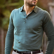 Laden Sie das Bild in den Galerie-Viewer, Einfarbiges Revers-Poloshirt