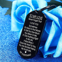 Laden Sie das Bild in den Galerie-Viewer, ZU MEINER LIEBE - Motivierender Schlüsselanhänger