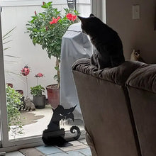 Laden Sie das Bild in den Galerie-Viewer, Ärgerliche eiserne Katze für Allerheilligen Dekoration