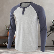 Laden Sie das Bild in den Galerie-Viewer, Lässiges Lockeres Langärmliges T-Shirt für Herren