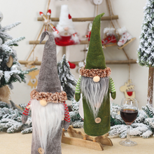 Laden Sie das Bild in den Galerie-Viewer, Weihnachten Weinflasche Deckel Tasche